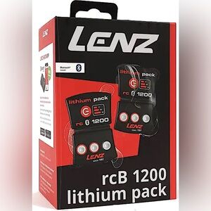 Lenz RCB 1200 Heated Sock/Jacket/Glove Replacement Battery Set - Sealed!